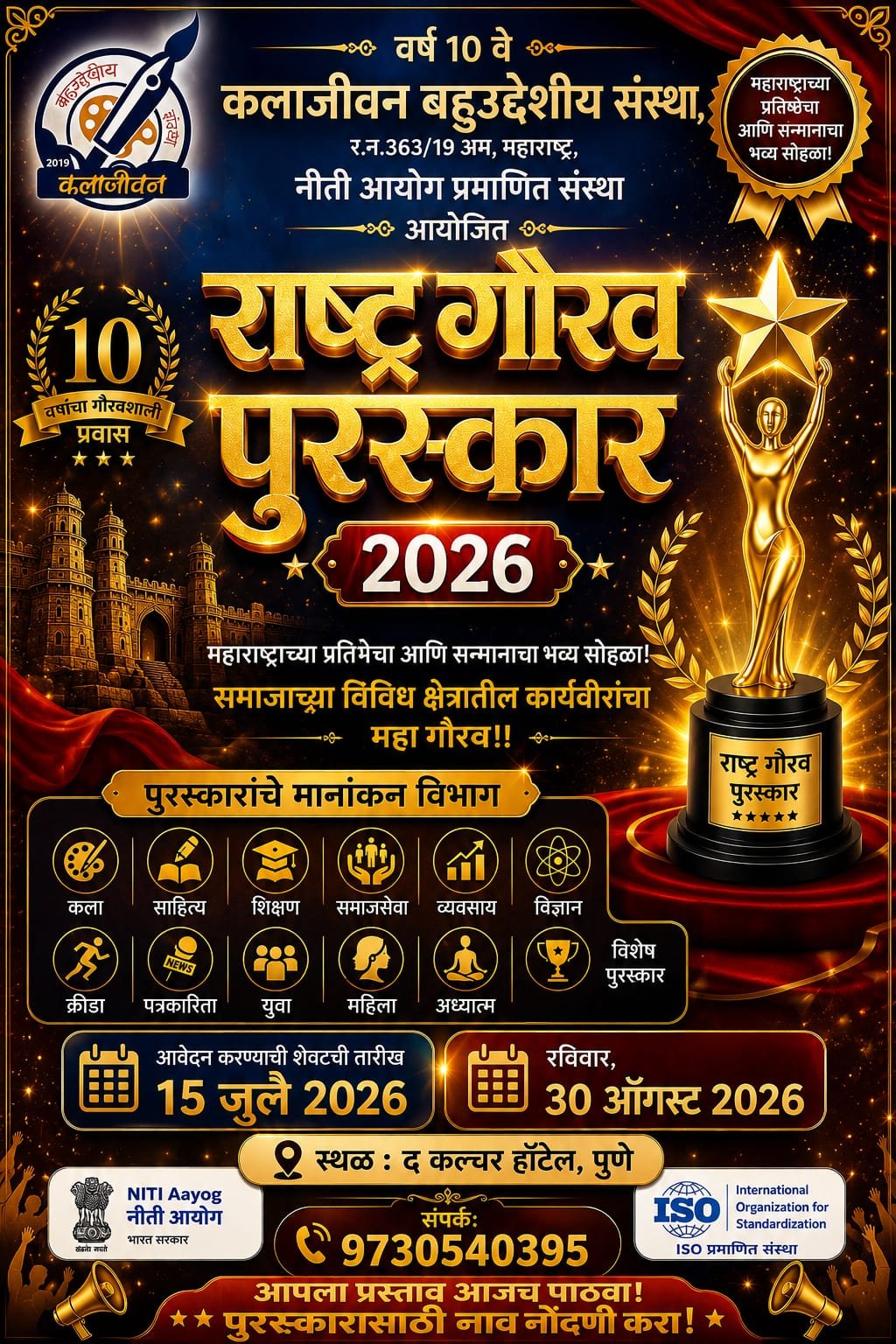 Rashtra Gaurav Puraskar 2026